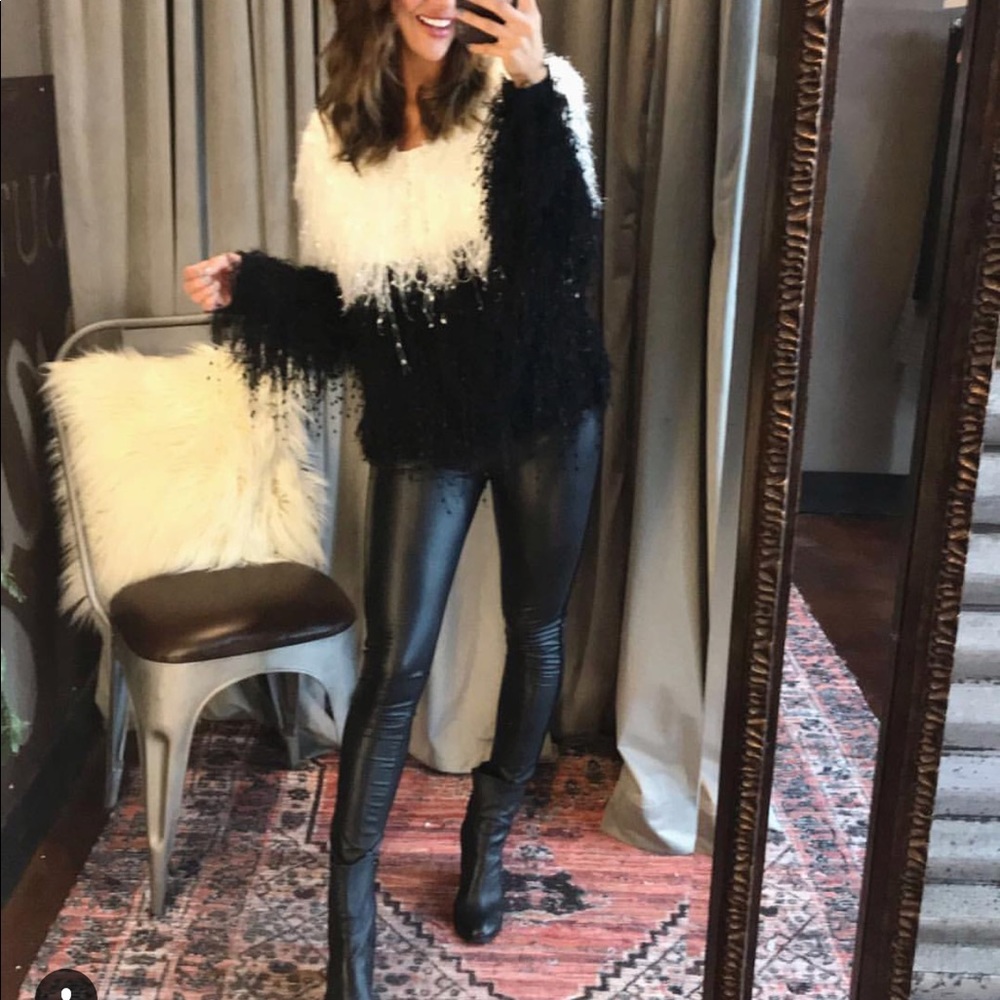 Fuzzy sweater
